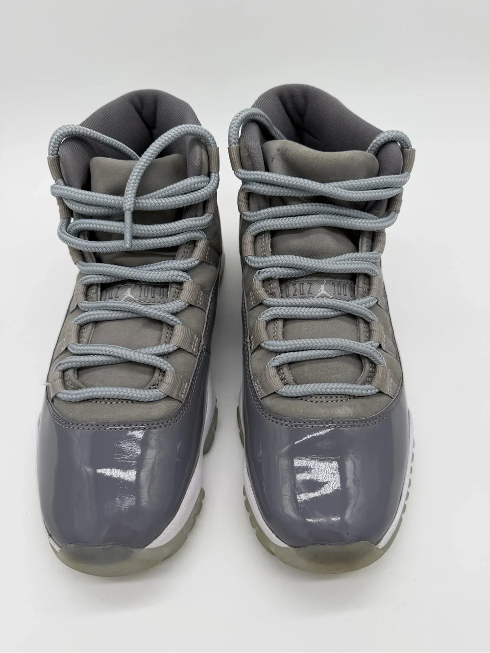 Nike Air Jordan 11 Retro CT8012-005 Shoes Cool Grey Patent Men's - Size 7.5